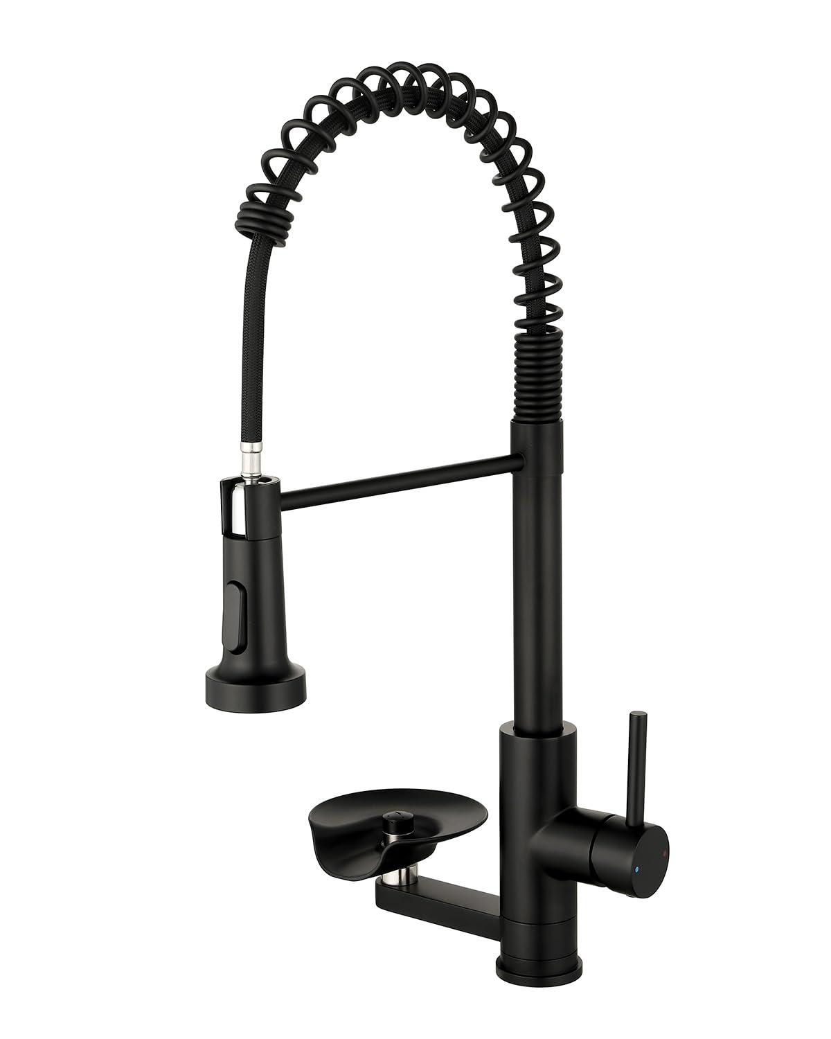 Kitchen Faucet with Pull Down Sprayer Brushed Nickel