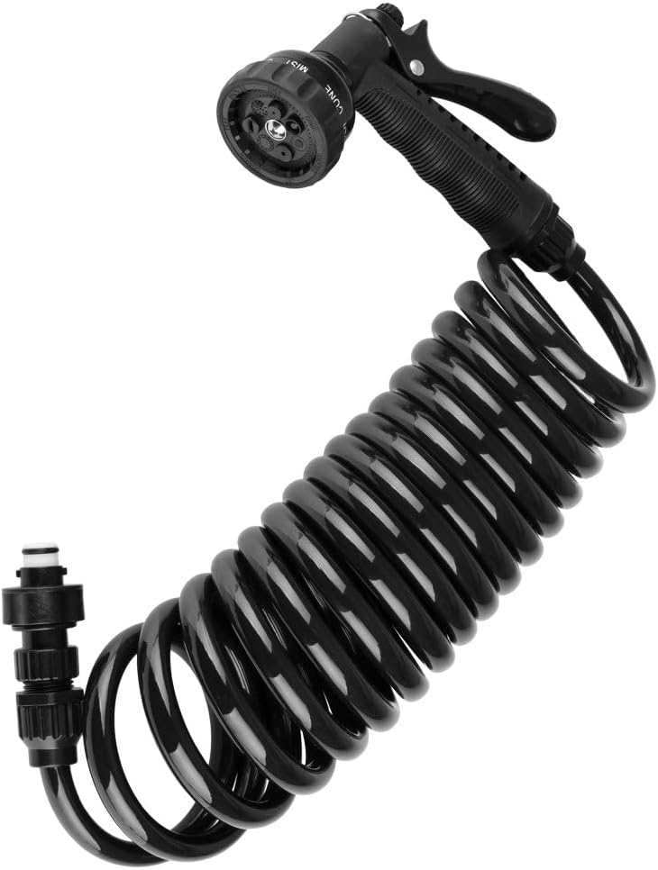 Dura Faucet DF-SA187-BK RV Exterior Quick Connect Sprayer (Black)