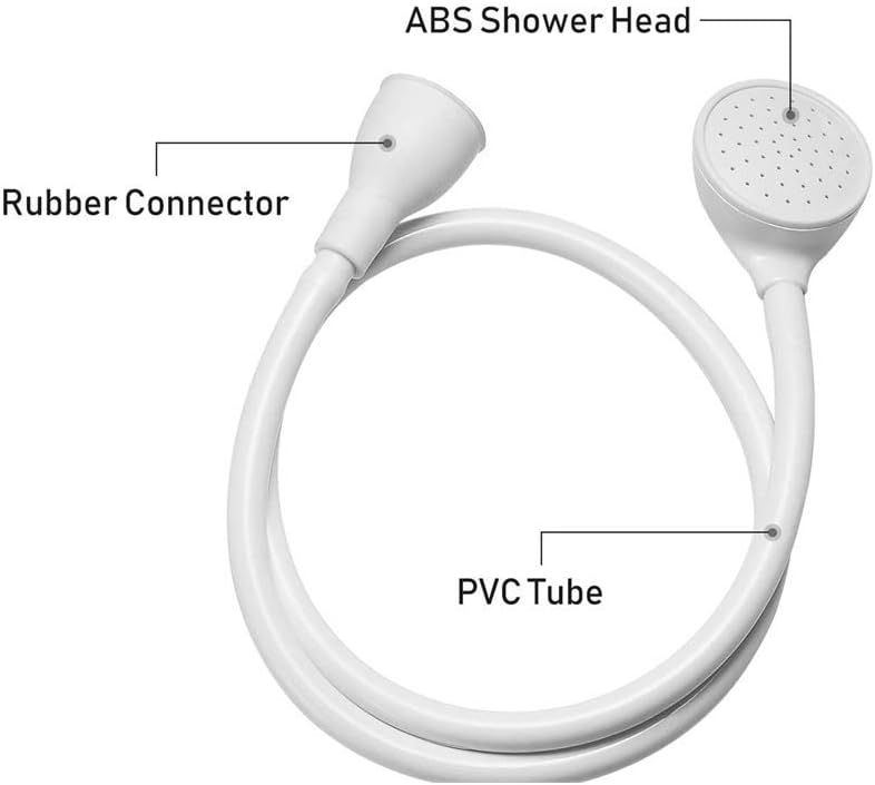 Sink Spray Hose,Portable Sink Hose Faucet Sprayer, Shampoo Sprayer Handheld Faucet Shower Head Spray for Bathing Baby,Pets,Washing Hair,Rinsing Vegetables