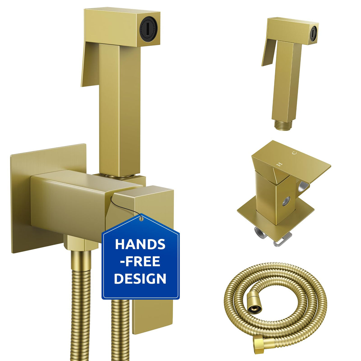 Arofa 3 Pack Handheld Bidet Sprayer for Toilet, Adjustable Water Pressure