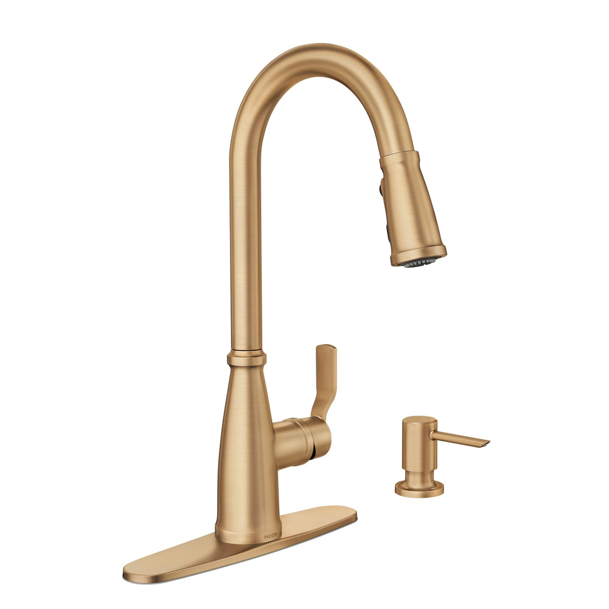 Moen 87886BZG Nolia Spring Pulldown Kitchen Faucet