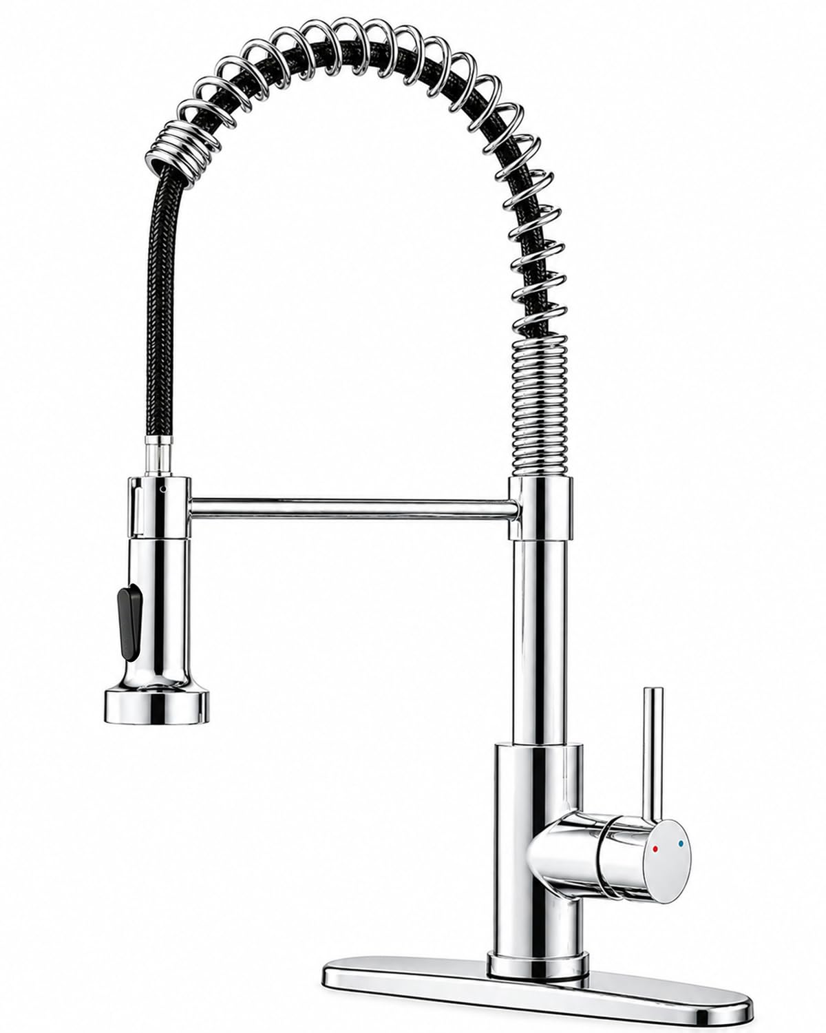 Kitchen Faucet with Pull Down Sprayer Brushed Nickel