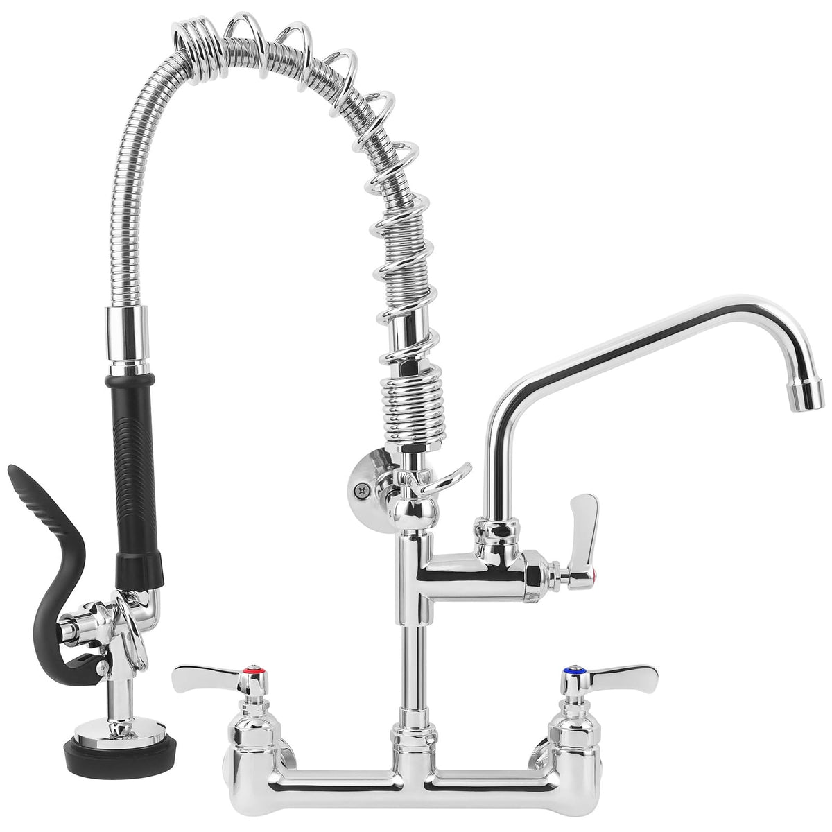 36" Height Commercial Faucet with Sprayer Commercial Sink Faucet