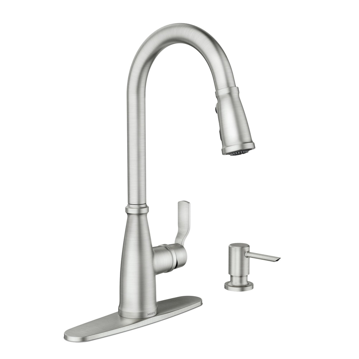 Moen 87886BZG Nolia Spring Pulldown Kitchen Faucet