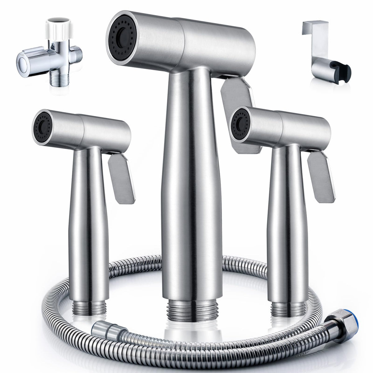 Handheld Bidet Sprayer, Muslim Shower, Adjustable Pressure
