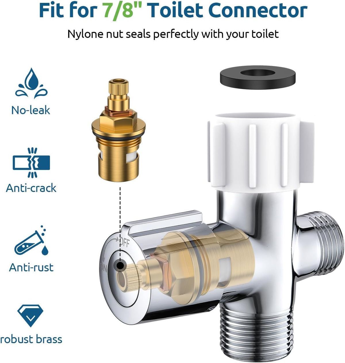 Handheld Bidet Sprayer, Muslim Shower, Adjustable Pressure