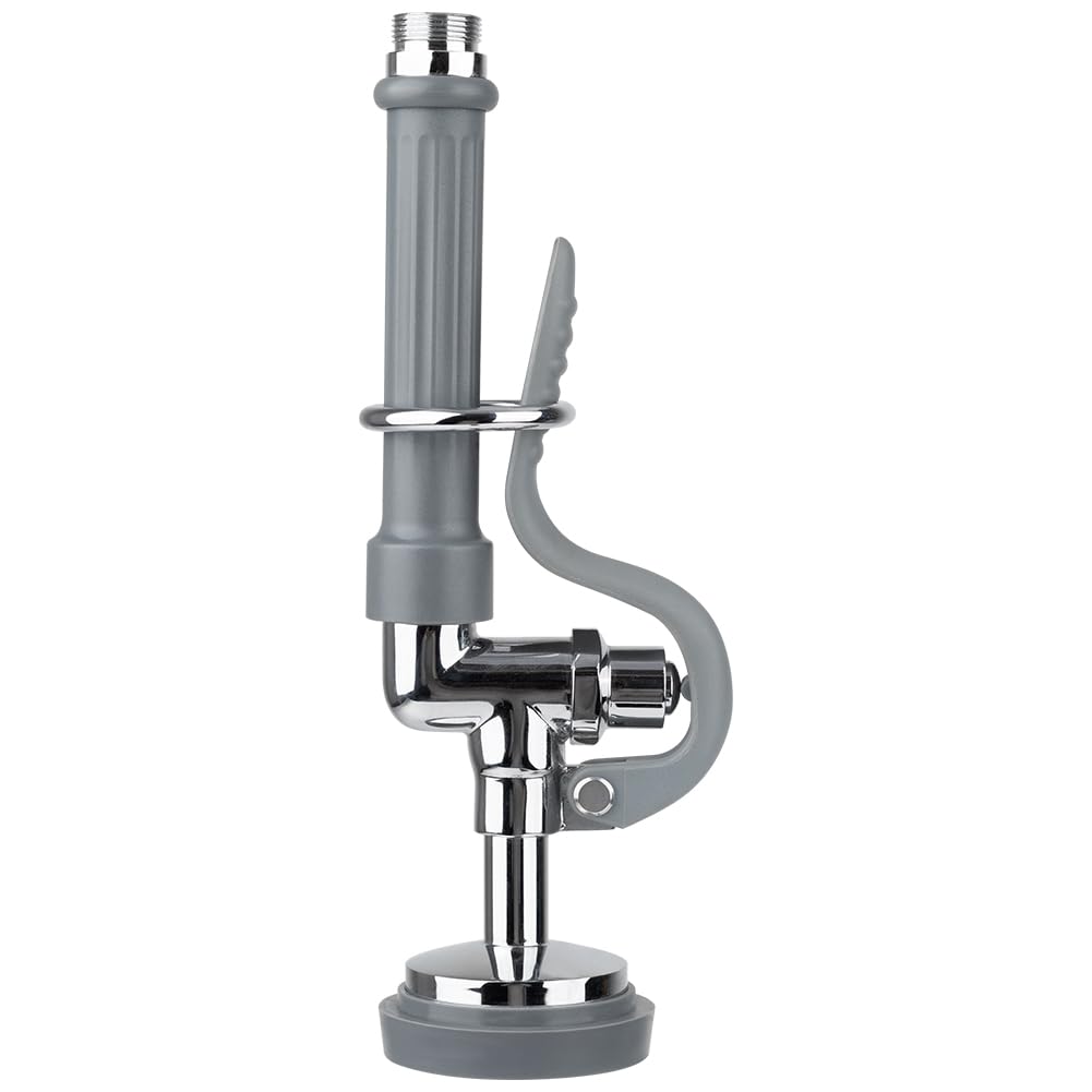 Pre Rinse Sprayer 1.42 GPM High Pressure Commercial Sink Sprayer Head for Restaurant Industrial Faucets, Spray Valve Dish Nozzle Without Handle Fits for T&S Brass Spray Valve Replace B-0107
