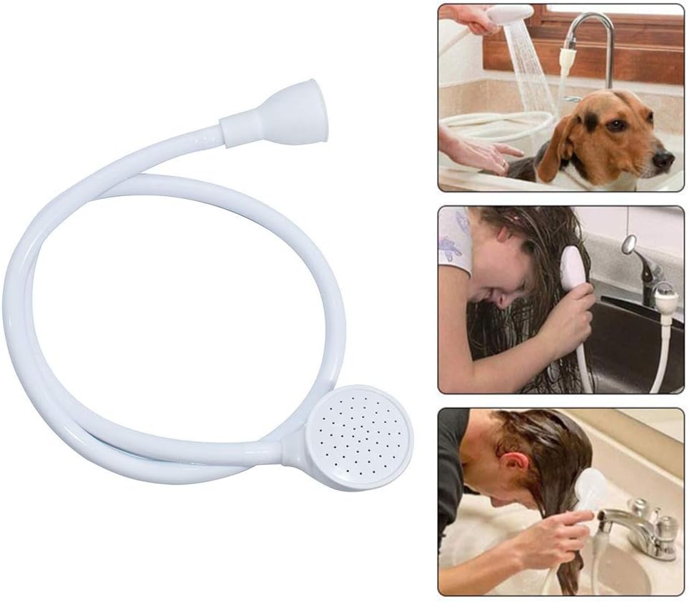 Sink Spray Hose,Portable Sink Hose Faucet Sprayer, Shampoo Sprayer Handheld Faucet Shower Head Spray for Bathing Baby,Pets,Washing Hair,Rinsing Vegetables