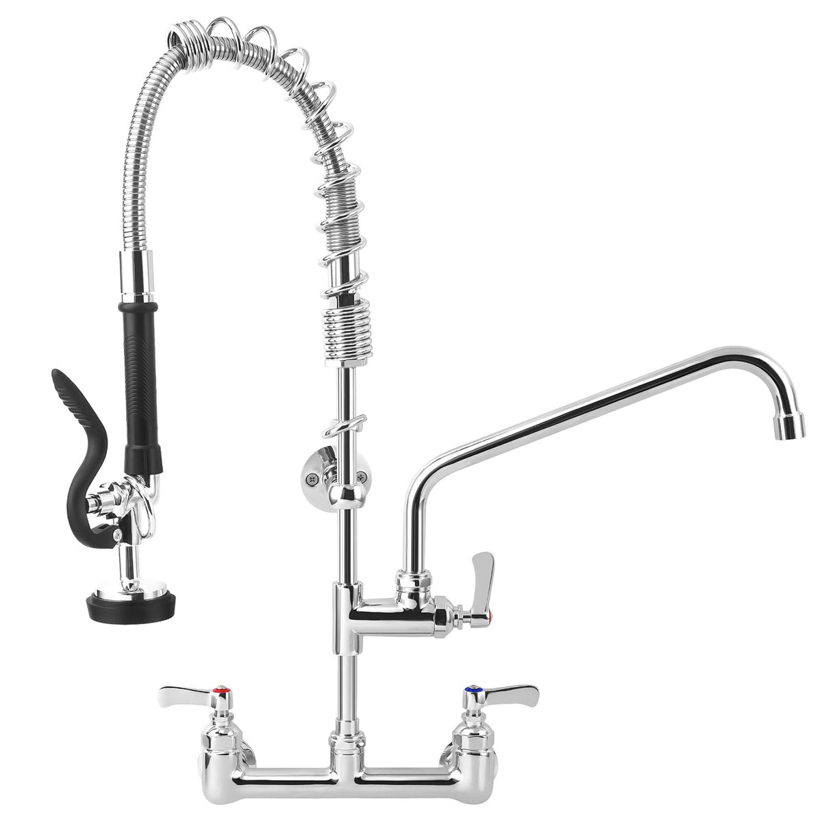36" Height Commercial Faucet with Sprayer Commercial Sink Faucet