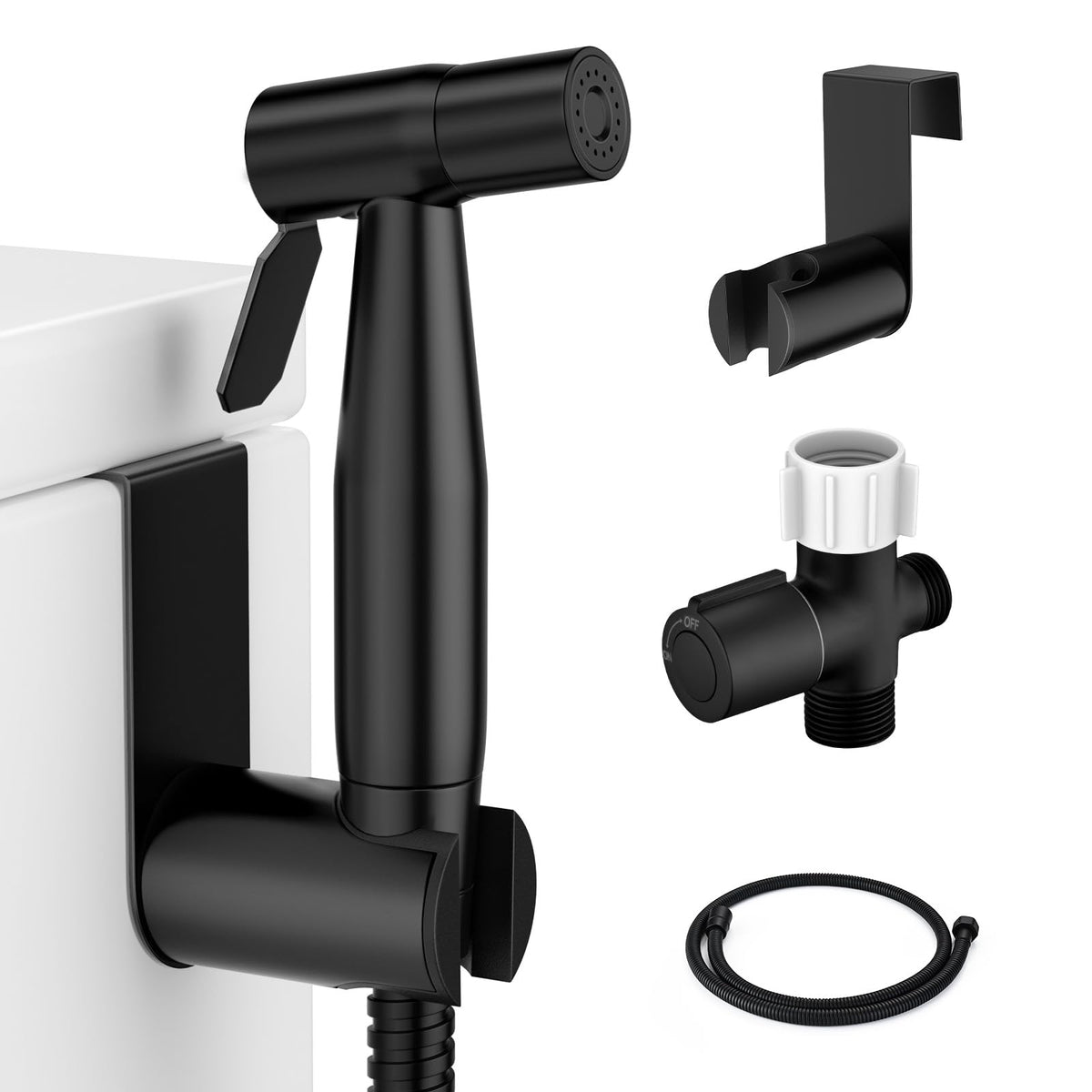 Handheld Bidet Sprayer, Muslim Shower, Adjustable Pressure