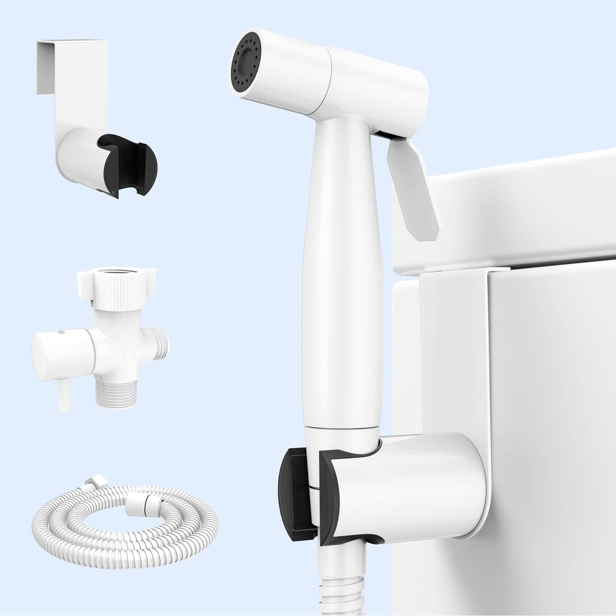 Arofa 3 Pack Handheld Bidet Sprayer for Toilet, Adjustable Water Pressure