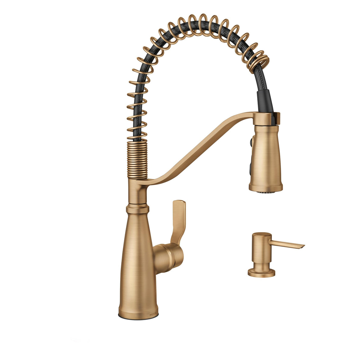 Moen 87886BZG Nolia Spring Pulldown Kitchen Faucet